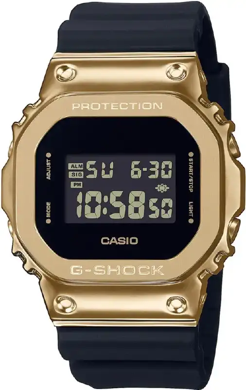 Годинник Casio GM-5600G-9ER G-Shock. Золотистий