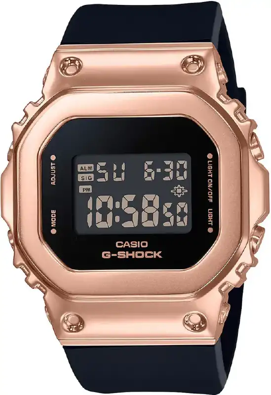 Годинник Casio GM-S5600PG-1ER G-Shock. Рожеве золото