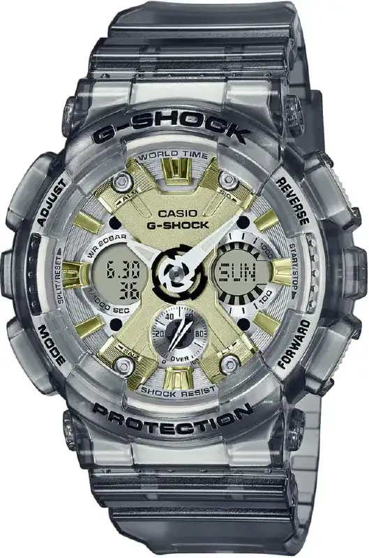 Годинник Casio GMA-S120GS-8AER G-Shock. Прозорий