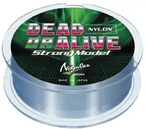 Волосінь Varivas Nogales Dead or Alive Strong Nylon 150m (сірий) 0.435mm 25lb