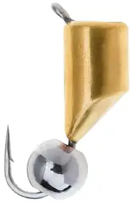 Мормишка Winter Star Гвоздешарик 2.0 mm сріблястий кулька к:золото