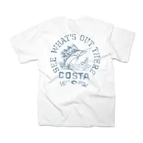 Футболка Costa Del Mar High Tide Ss T-Shirt XL White