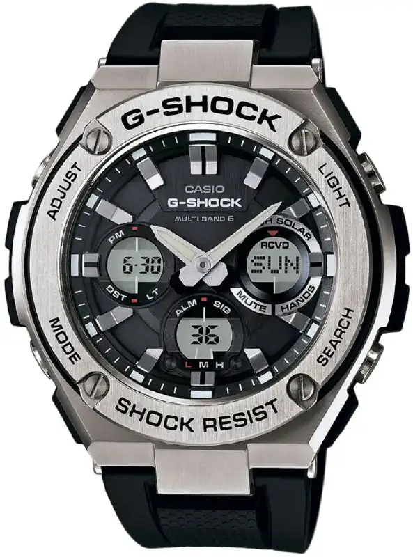 Часы Casio GST-W110-1AER G-Shock. Серебристый