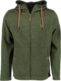 Кофта Orbis Textil Herrenjacke Strick-Fleece S Зеленый