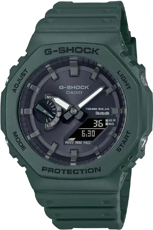 Часы Casio GA-B2100-3AER G-Shock. Зеленый