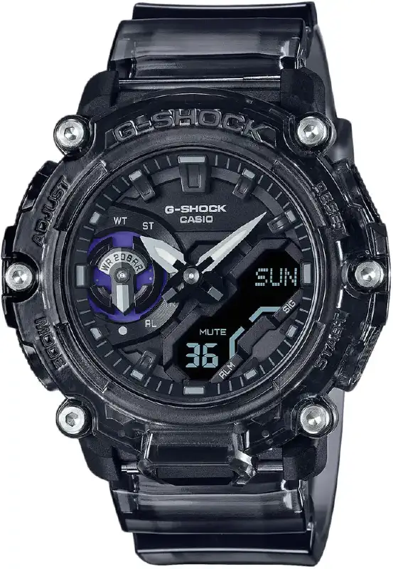 Часы Casio GA-2200SKL-8A G-Shock. Черный