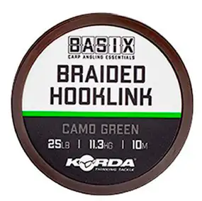 Поводковый материал Korda Basix Braided Hooklink 10m 25lb