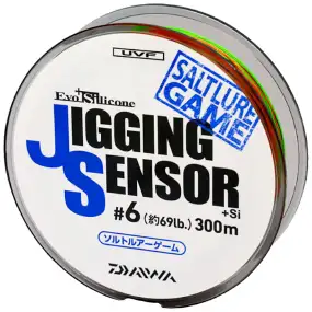 Шнур Daiwa UVF Jigging Sensor +Si 300m (Multi Color) #6.0/0.45mm 67lb/31.0kg