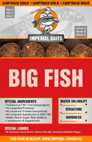 Бойлы Imperial Baits Carptrack Big Fish Boilie 300г
