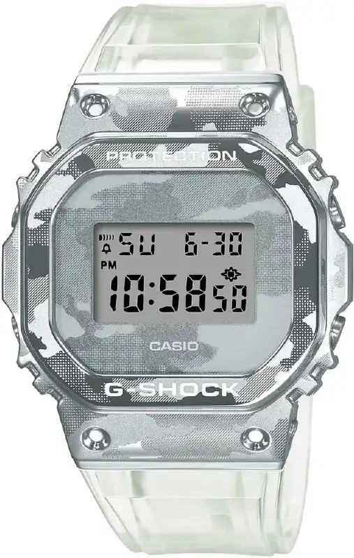 Часы Casio GM-5600SCM-1ER G-Shock. Серый