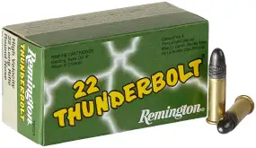 Патрон Remington Thunderbolt кал .22 LR куля RN маса 40 гр (2.6 г)