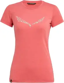Футболка Salewa Solidlogo Dri-Release T-Shirt Women 46/40 Pink