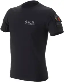 Футболка SOD T-Shirt Sod 2 Utility Pouch Manic. Черный