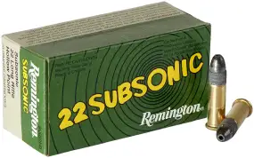 Патрон Remington Subsonic кал .22 LR куля HP маса 38 гр (2.5 г)