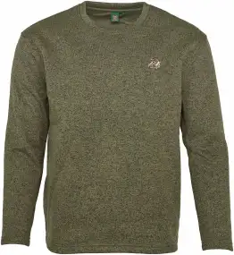 Пуловер Orbis Textil Herrenpullover Strick-Fleece 5XL Оливковый