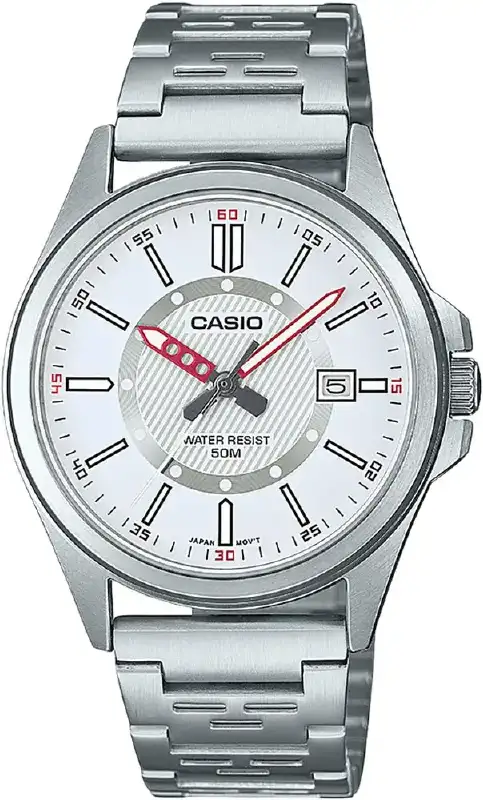 Часы Casio MTP-E700D-7EVEF. Серебристый