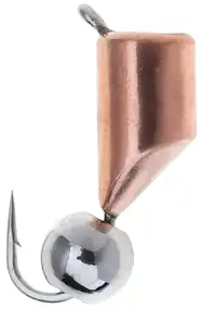 Мормышка Winter Star Гвоздешарик 2.5 mm серебристый шарик ц:медь