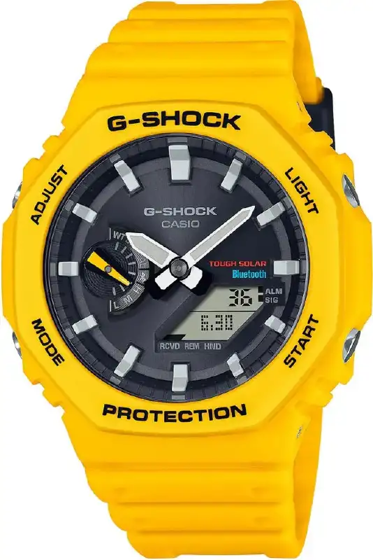 Часы Casio GA-B2100C-9AER G-Shock. Желтый