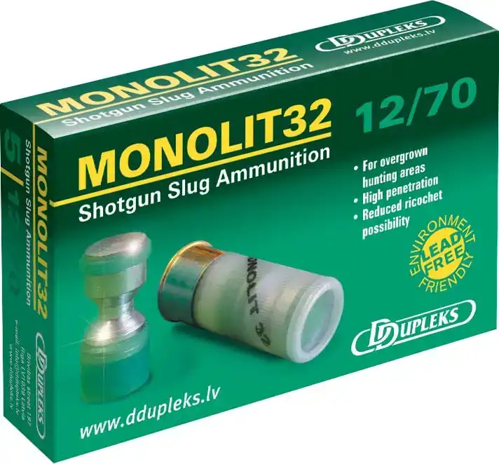Патрон D Dupleks Monolit 32 кал. 12/70 пуля Monolit масса 32 г