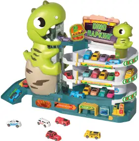 Игровой набор ZIPP Toys Dino паркинг электрический