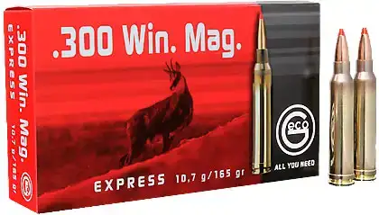 Патрон GECO кал. 300 Win Mag пуля Express масса 10.7 г