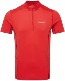 Футболка Montane Dart Zip T-Shirt XXL Alpine Red