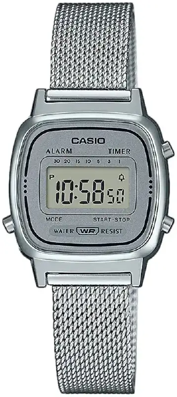 Часы Casio LA670WEM-7EF. Серебристый