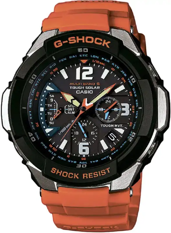Часы Casio GW-3000M-4AER G-Shock. Серебристый
