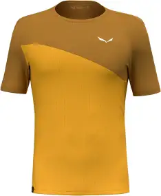 Футболка Salewa Puez Sporty Dry T-Shirt Men. Yellow