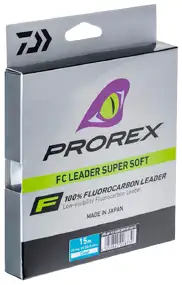 Флюорокарбон Daiwa Prorex FC Leader Super Soft 50m 0.14mm 3.7lb/1.7kg