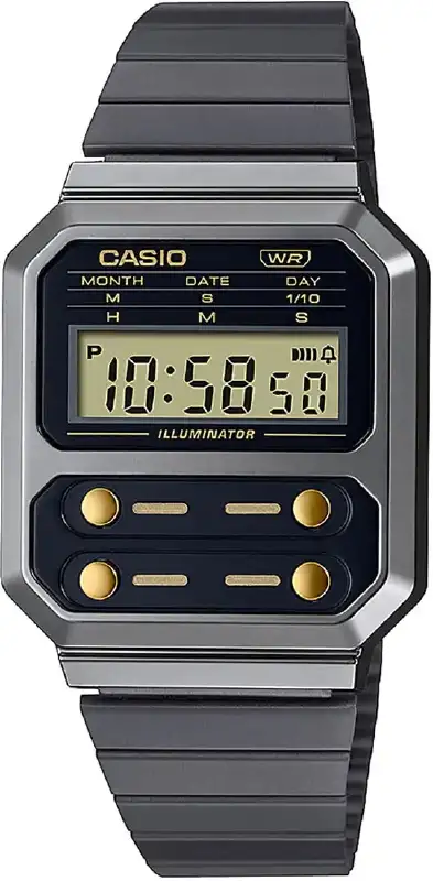 Часы Casio A100WEGG-1A2EF. Серый