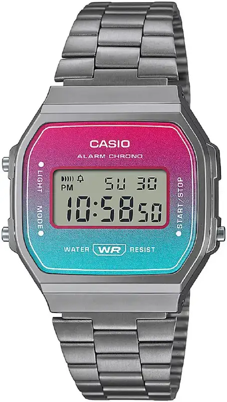 Часы Casio A168WERB-2AEF. Серебристый