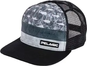 Кепка Pelagic Alpha Snapback Fishing Hat Grey
