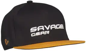 Кепка Savage Gear Flat Peak 3D Logo Cap One size Black Ink