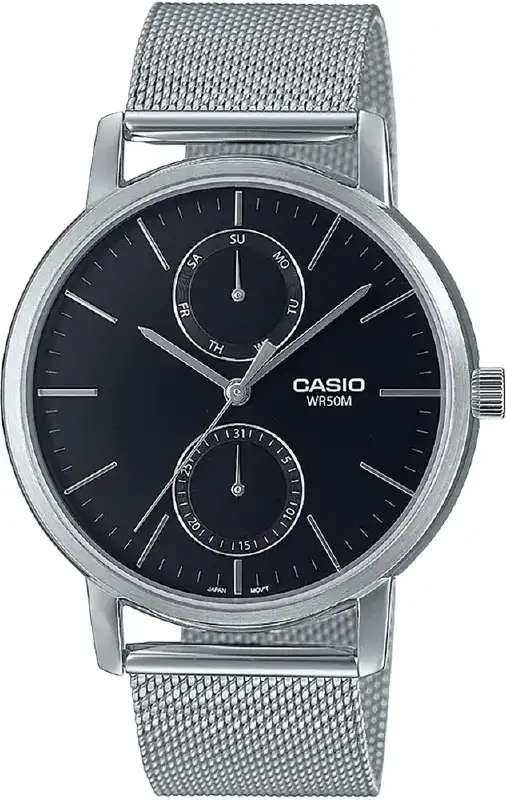 Часы Casio MTP-B310M-1AVEF. Серебристый