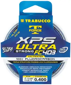 Флюорокарбон Trabucco T-Force XPS Ultra Strong FC 403 Saltwater 50m 0.370mm 11.79kg