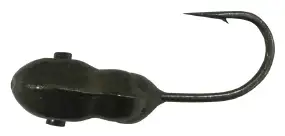 Мормышка вольфрамовая Shark Двойной шарик с отверстием 0,8г диам 4,0 мм крючок D14 ц:черный