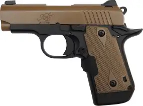 Пистолет спортивный Kimber Micro 9 Desert Tan (LG) кал. 9мм (9х19) 