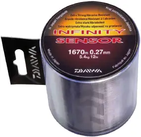 Леска Daiwa Infinity Sensor 1210m (корич.) 0.31mm 15.4lb/7.5kg