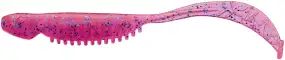 Силикон Reins Curly Shad 3.5" 443 Pink Sardine (14 шт/уп.)