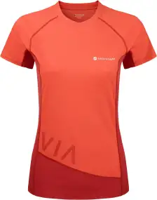 Футболка Montane Female Katla T-Shirt M/12/38 Paprika