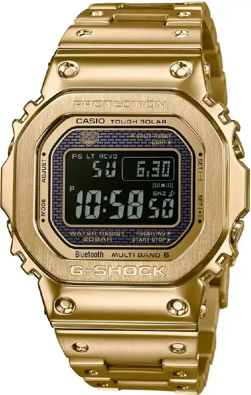 Часы Casio GMW-B5000GD-9ER G-Shock. Золотистый