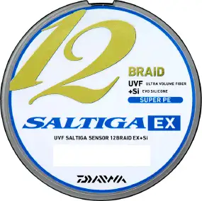 Шнур Daiwa UVF Saltiga Sensor 12 Braid EX+Si 300m (Multi Color) #10.0/0.535mm 130lb