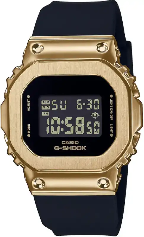 Часы Casio GM-S5600GB-1ER G-Shock. Золотистый