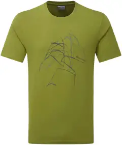 Футболка Montane Abstract T-Shirt M Alder green
