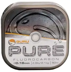 Флюорокарбон Guru Pure Fluorocarbon 50m 0.20mm 5.1lb/2.3kg