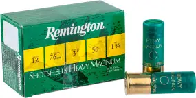 Патрон Remington Shotshells Heavy Magnum кал.12/76 дробь мм) навеска 50 грамм/ 1 ¾ унции.