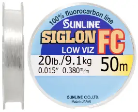 Флюорокарбон Sunline Siglon FC 50m 0.38mm 9.1kg поводковый