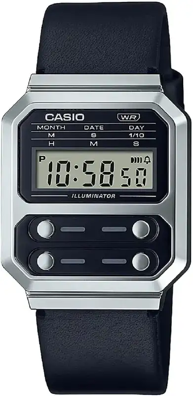 Часы Casio A100WEL-1AEF. Серебристый