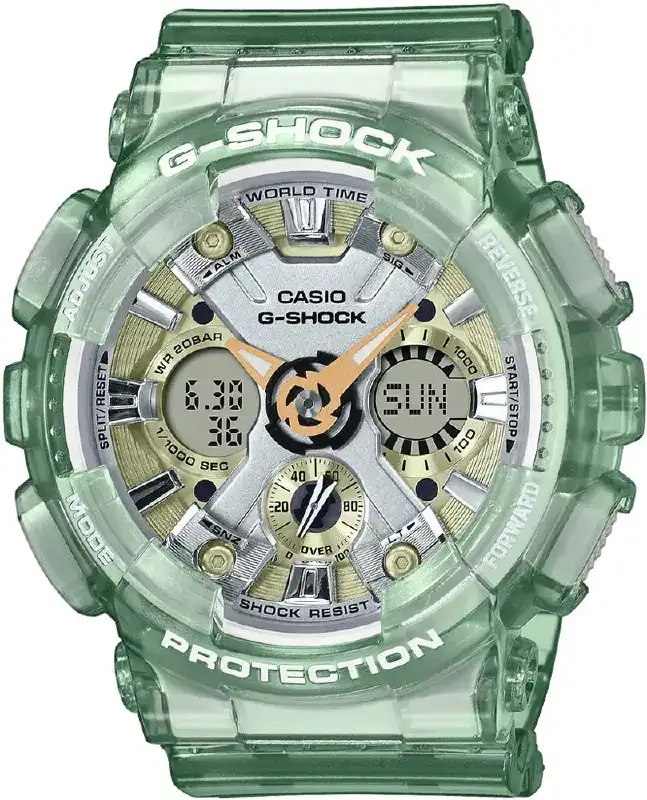 Часы Casio GMA-S120GS-3AER G-Shock. Прозрачный